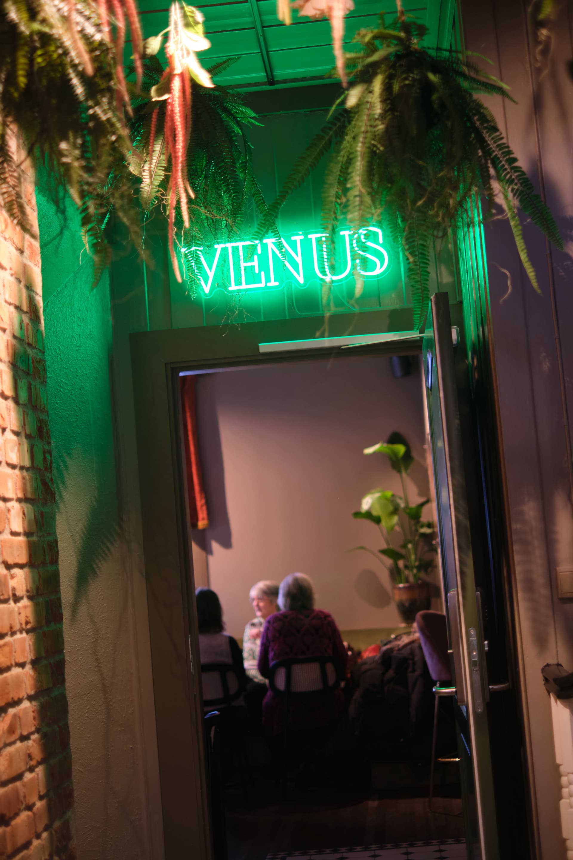 Venus neon skilt